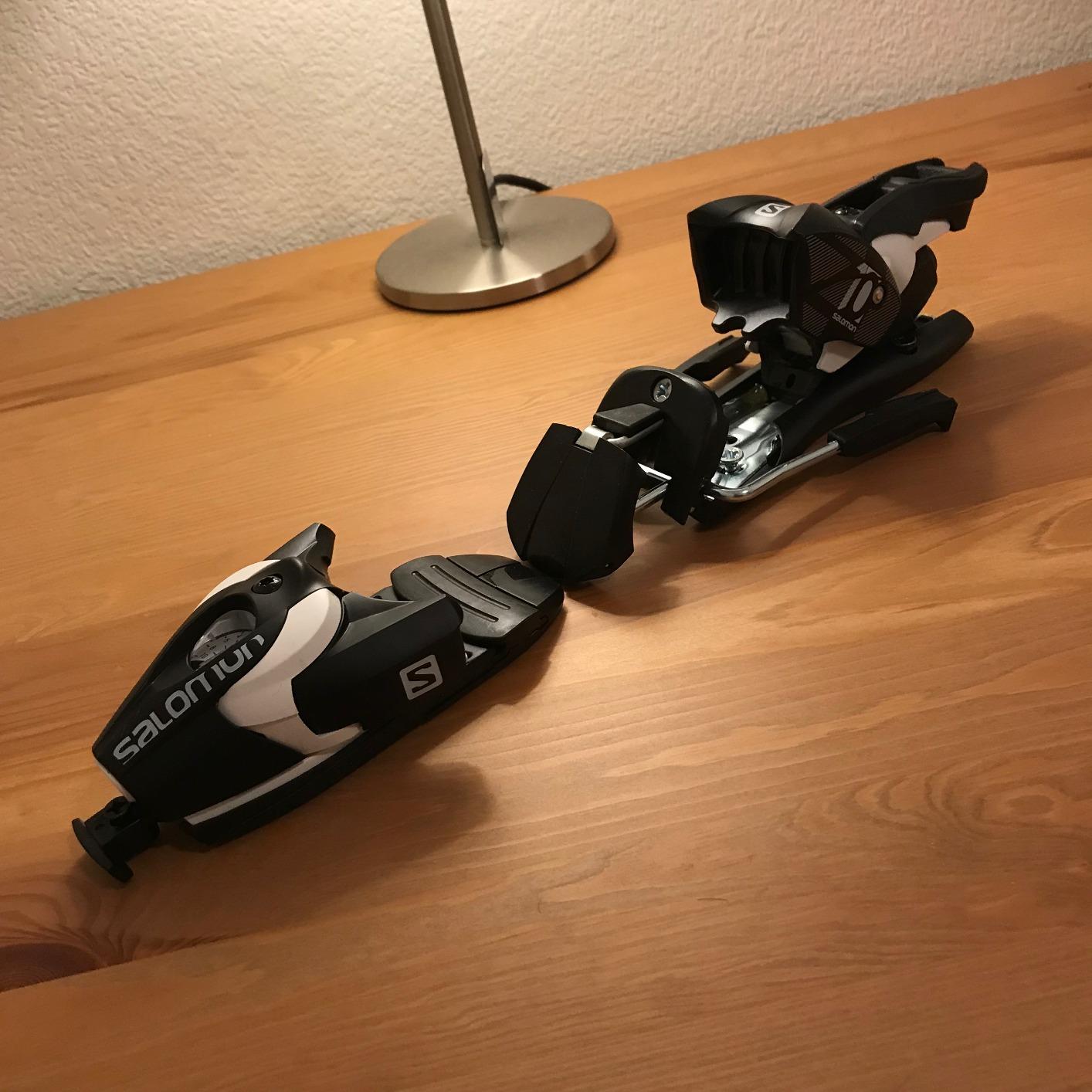 SALOMON Z10 Ski Bindings Sz 80mm - Customer Photo 1