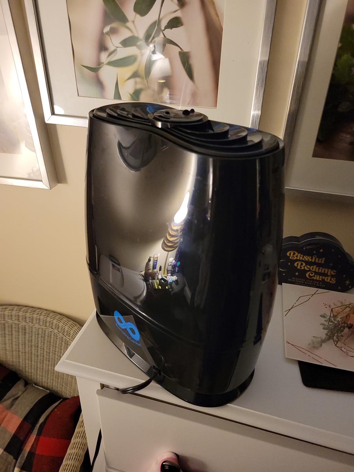 Everlasting Comfort 6L Humidifiers for Bedroom, Quiet 50HR Runtime No-Filter Supersized Cool Mist Humidifier Large Room for Whole House, Plants, Baby Nursery, Allergies, Dry Skin, Congestion, Indoor - Customer Photo 4