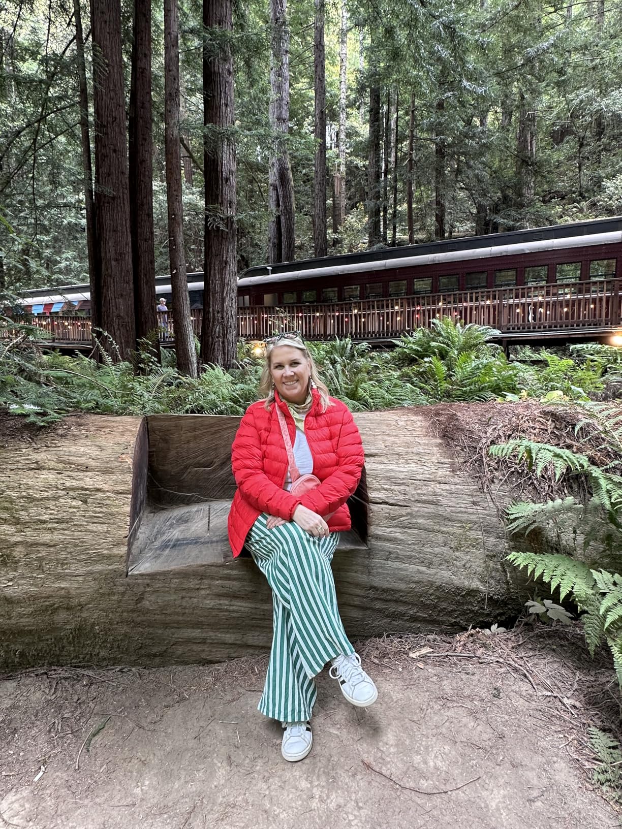 Amazon Essentials Women's Lightweight Long-Sleeve Water-Resistant Packable Puffer Jacket (Available in Plus Size) - Customer Photo 4