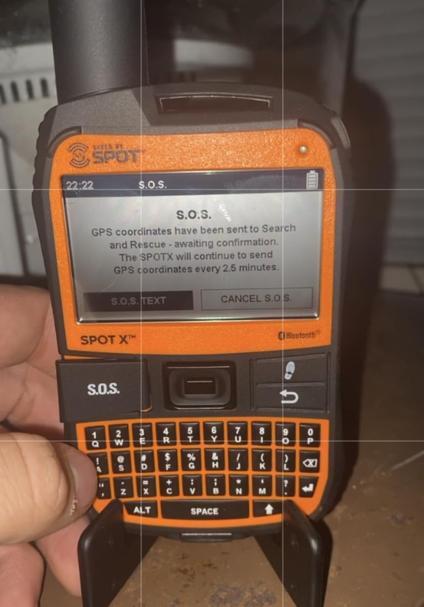 Spot X with Bluetooth 2-Way Satellite Messenger | SOS Protection | Handheld Portable 2-Way GPS Messenger for Hiking, Camping, Cars| Globalstar Satellite Network Coverage | Subscription Applicable - Customer Photo 1