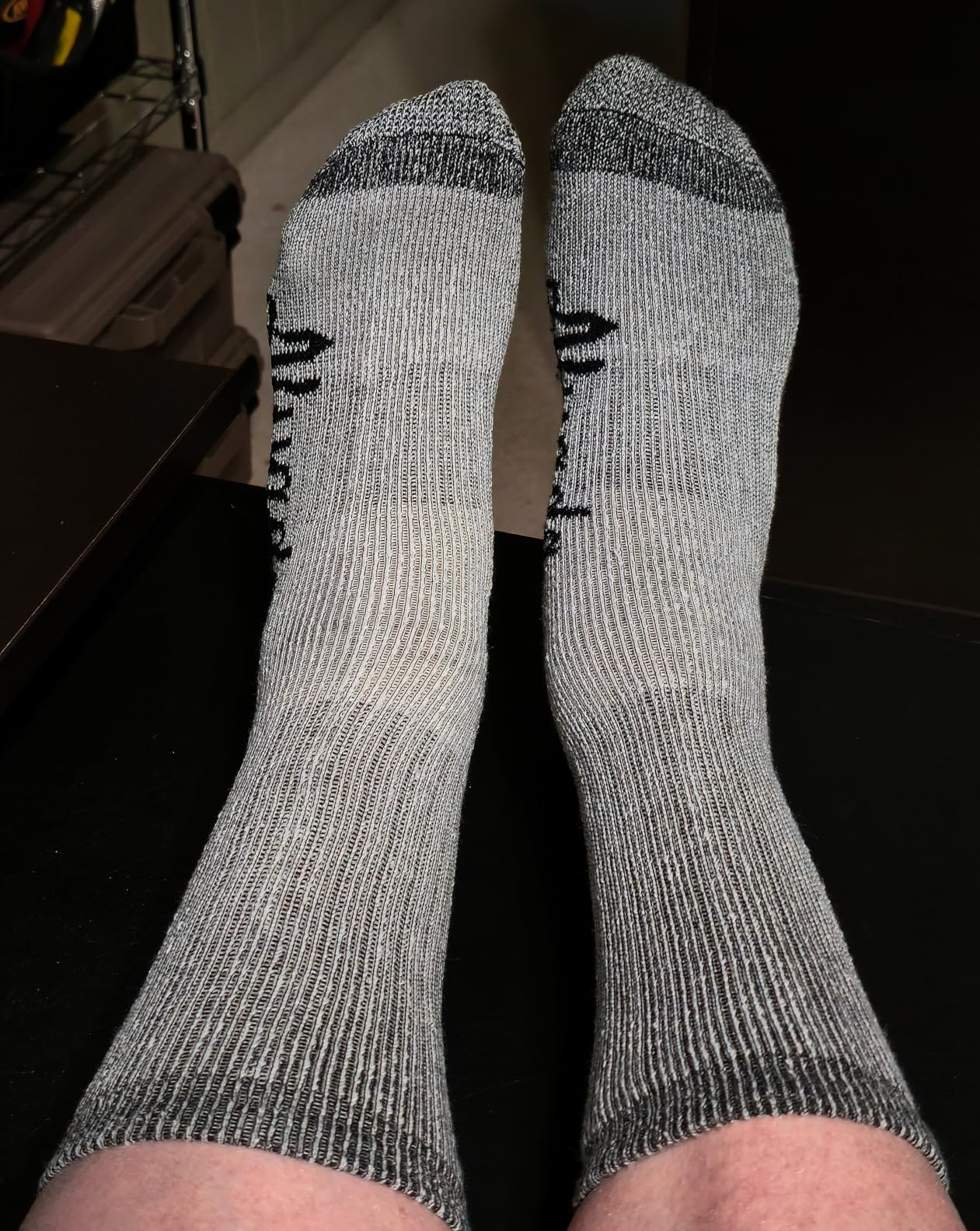 Alvada Merino Wool Hiking Socks Thermal Warm Crew Winter Boot Sock For Men & Women 3 Pairs - Customer Photo 1