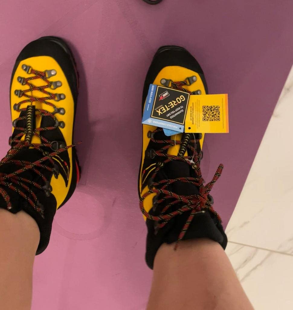 La Sportiva Mens Nepal Cube GTX Mountaineering Boots Customer Review La Sportiva Mens Nepal Cube GTX Mountaineering Boots - Customer Photo 1