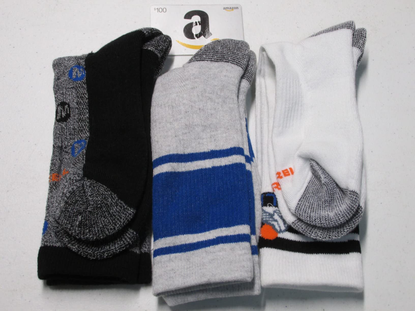 Merrell Women's 3 Pack Performance Hiker Socks (Low Cut Tab/Quarter/Crew) - Customer Photo 4