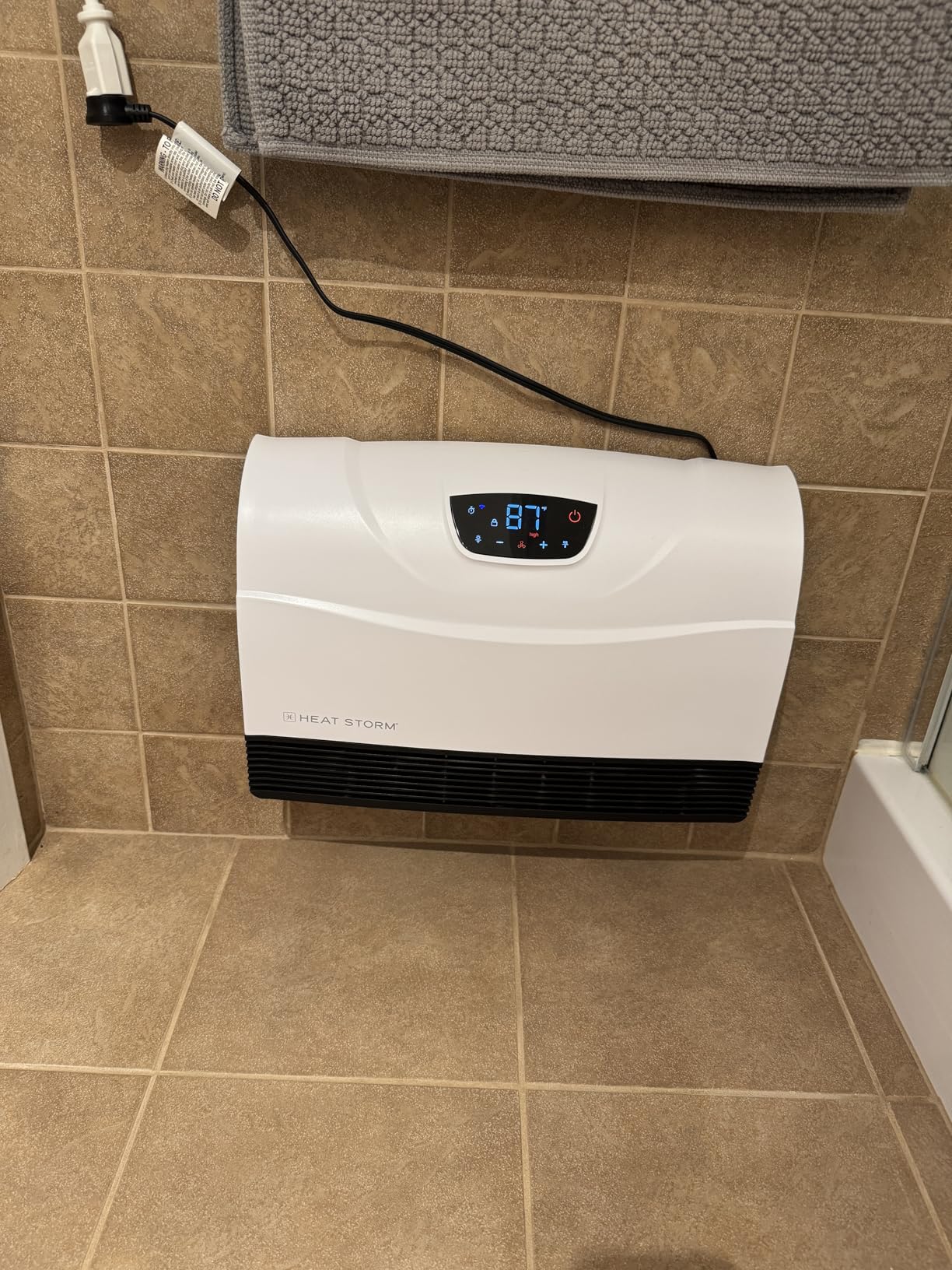 Heat Storm HS-1500-PHX-WIFI Infrared Heater, Wifi Wall Mounted - Customer Photo 1