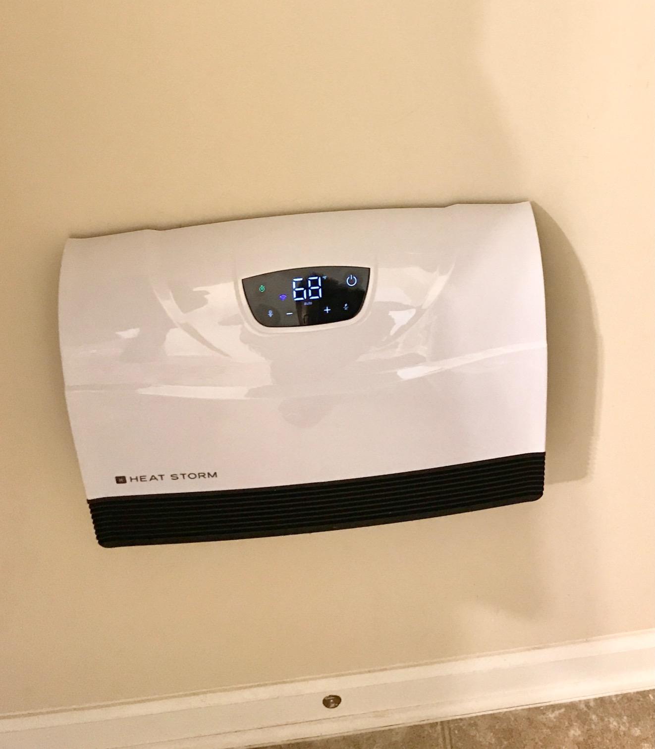 Heat Storm HS-1500-PHX-WIFI Infrared Heater, Wifi Wall Mounted - Customer Photo 2