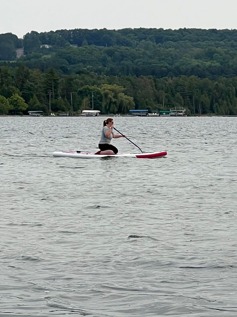 FunWater Inflatable Ultra-Light Stand Up Paddle Board for All Skill Levels with Premium SUP Paddleboard Accessories,Non-Slip Comfort Deck for Youth & Adults - Customer Photo 1