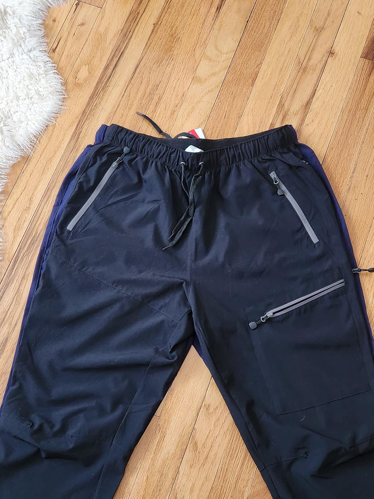 baleaf Women's Hiking Pants Quick Dry Lightweight Water Resistant Elastic Waist Cargo Pants for All Seasons - Customer Photo 3