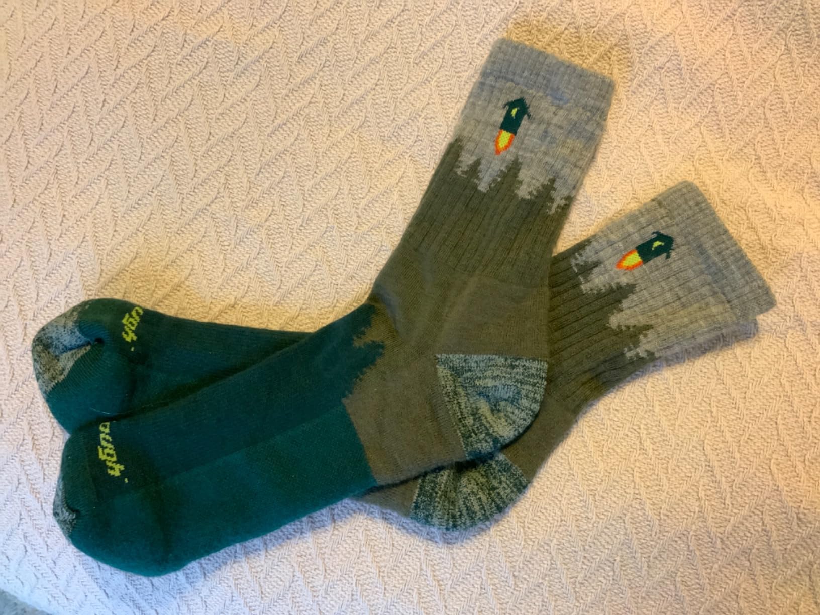 Darn Tough Men's Number 2 Micro Crew Midweight with Cushion Sock (Style 1974) - Customer Photo 1