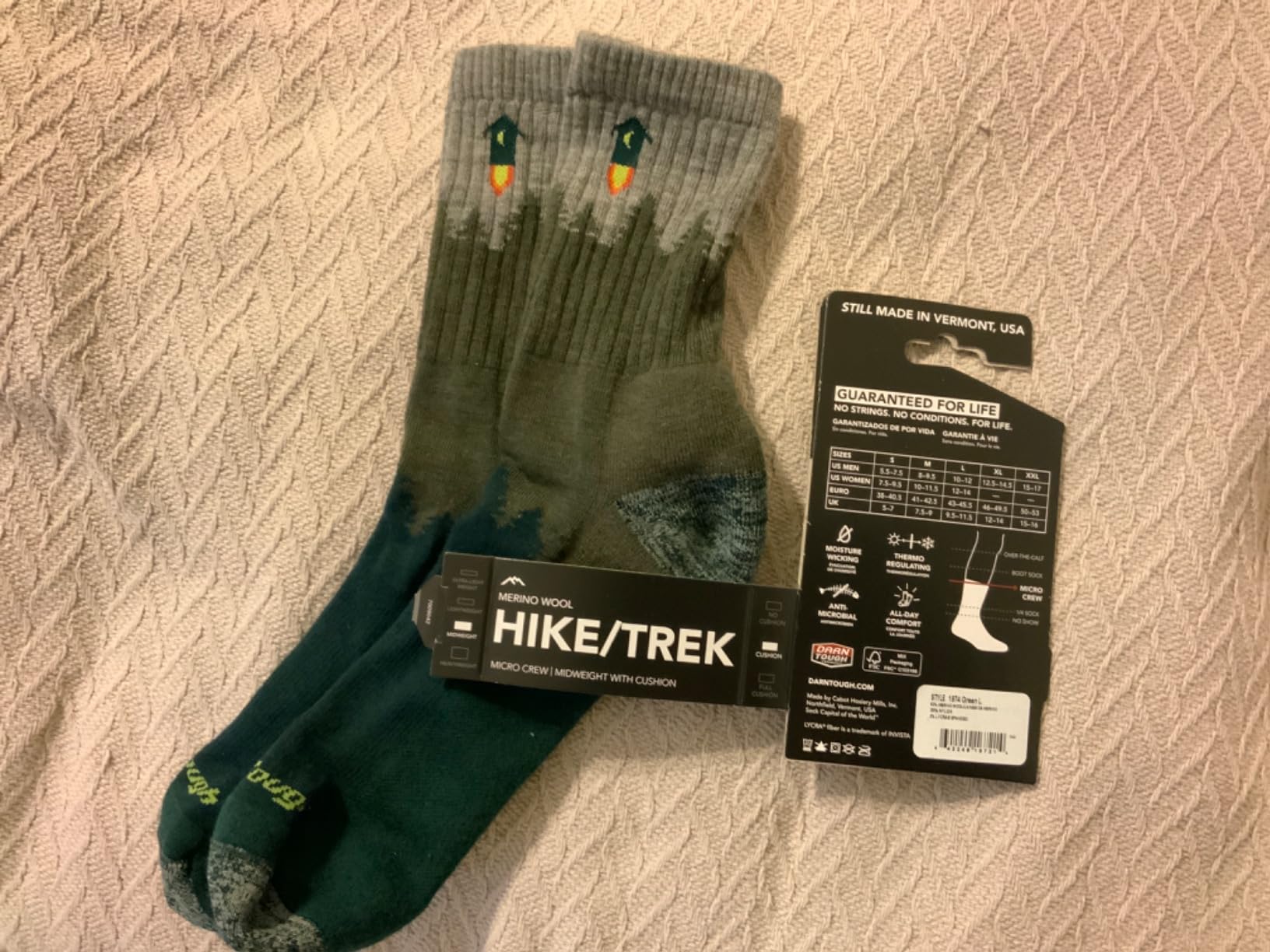 Darn Tough Men's Number 2 Micro Crew Midweight with Cushion Sock (Style 1974) - Customer Photo 3