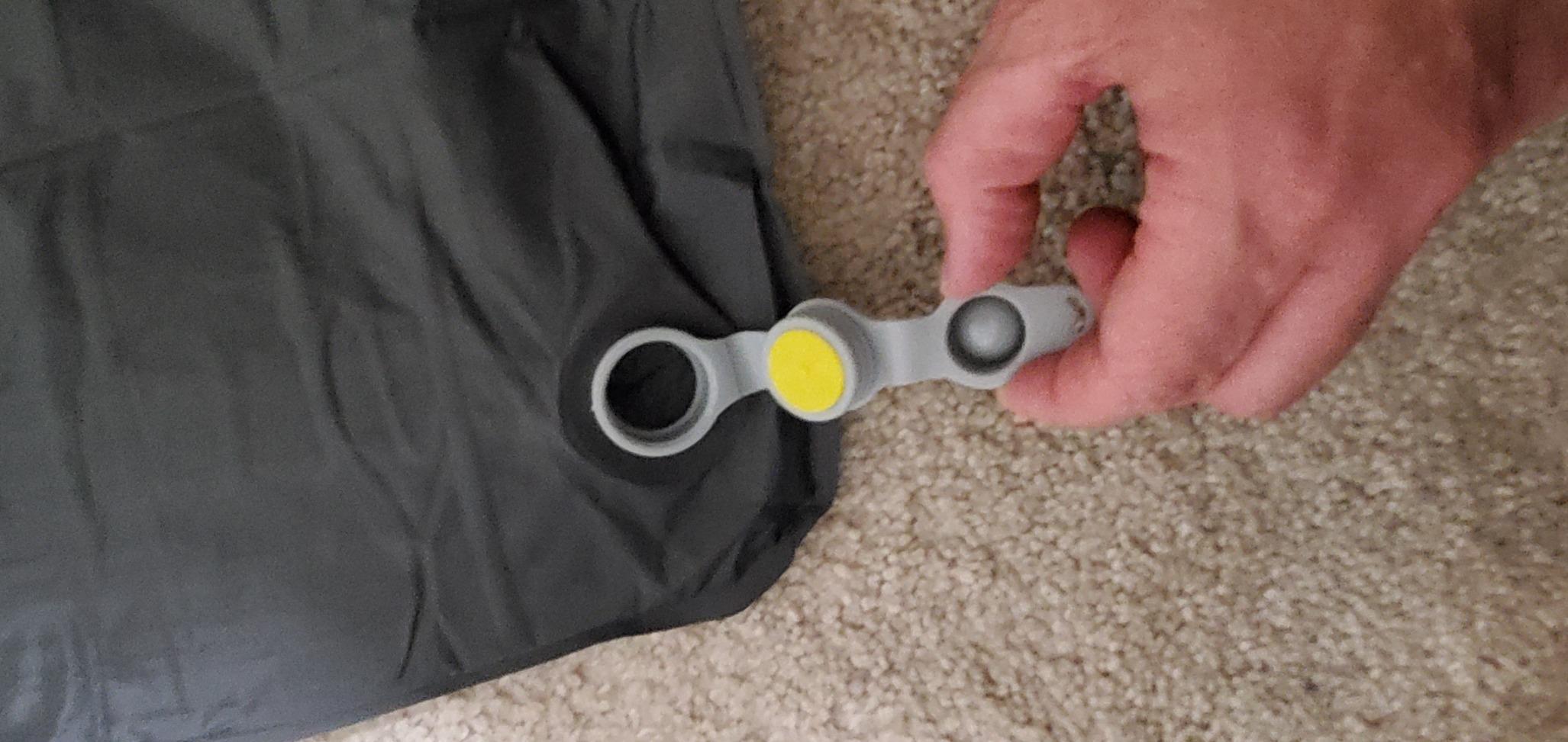 TREKOLOGY UL80 Ultralight Sleeping Pad – Inflatable Camping Sleeping Pad - 40D Nylon Compact Hiking Mat – Lightweight Air Mattress for Backpacking & Tent Camping - Customer Photo 1