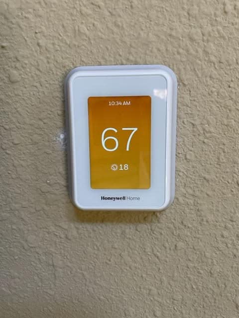 T9 WiFi Smart Thermostat, Smart Room Sensor Ready, Touchscreen Display, Alexa and Google Assist - Customer Photo 1