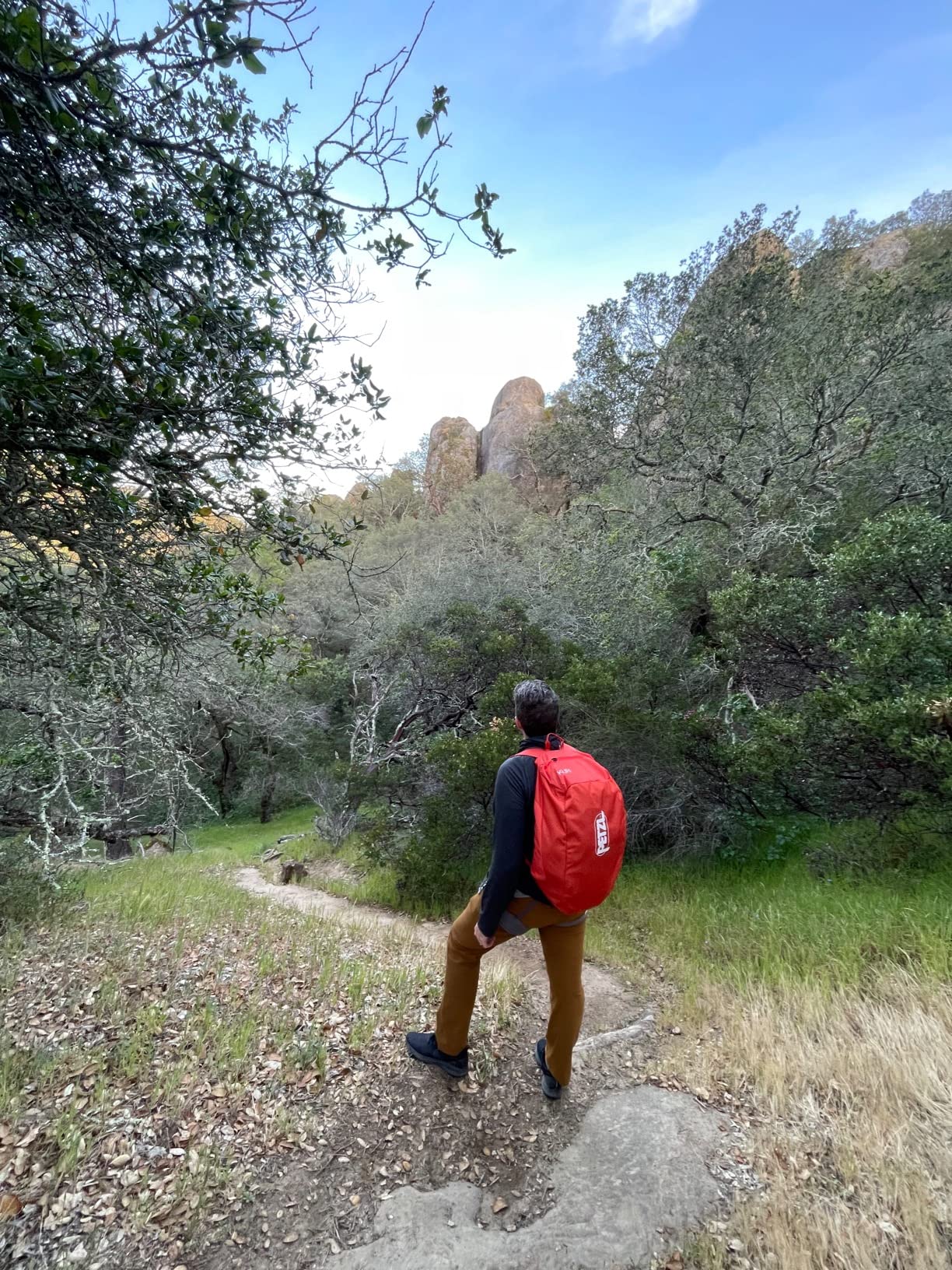 PETZL KLIFF Rope Bag - 36-Liter Rope Bag for Sport Climbing With Removable Tarp - Grey - Customer Photo 3