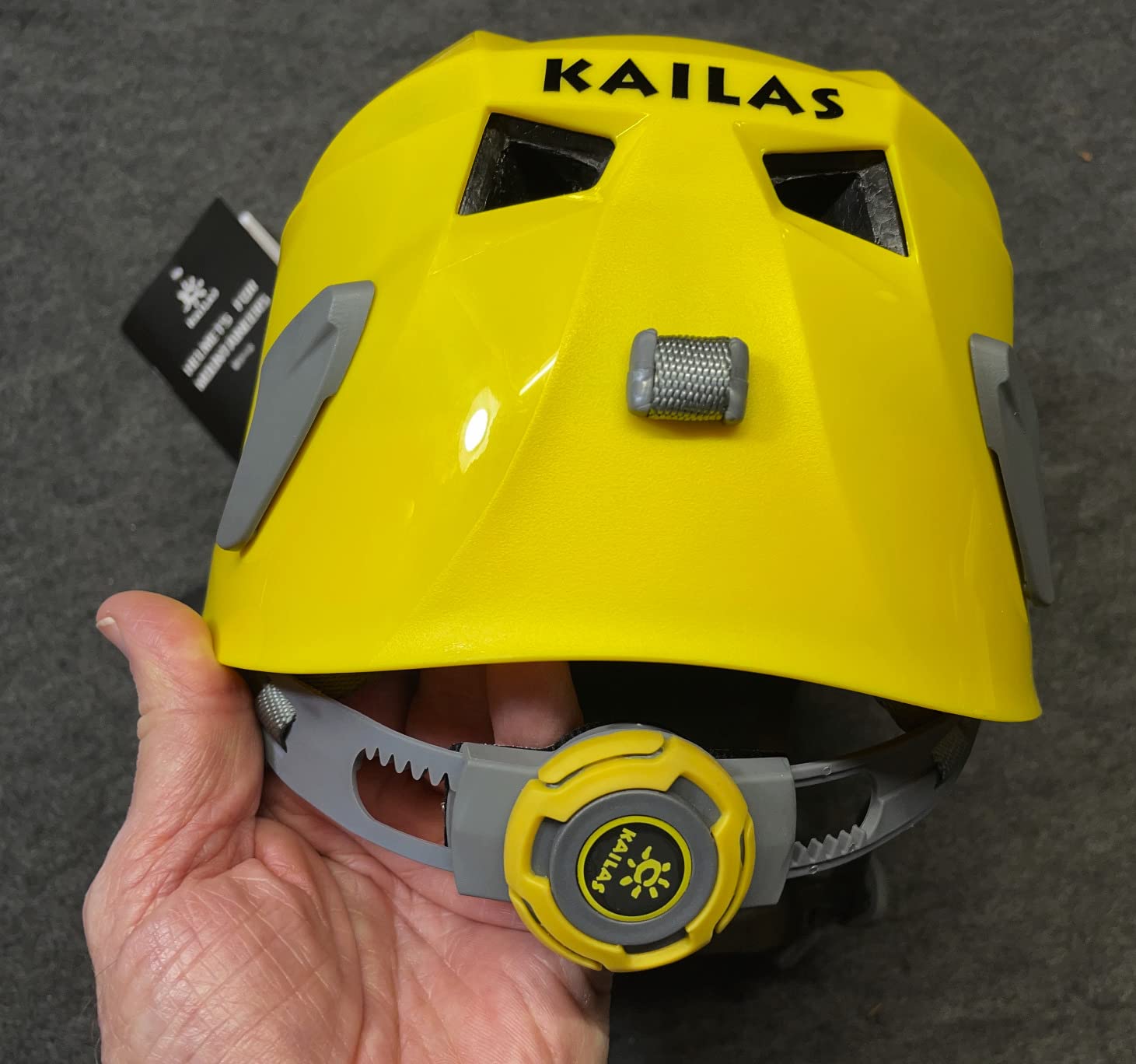 KAILAS Aegis Climbing Helmet Men Rock Rescue Helmet Womens Lightweight Mountaineering Hiking Caving Helmet Adults Work Safety Helmet - Customer Photo 2