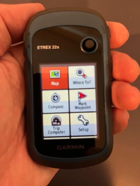 Garmin 010-02256-00 eTrex 22x, Rugged Handheld GPS Navigator, Black/Navy - Customer Photo 1