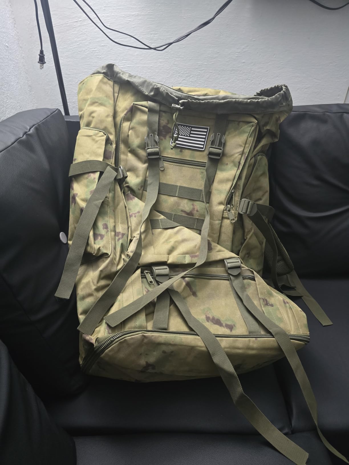 Hiking Backpack for Men 70L/100L Camping Backpack Military Rucksack Molle 3 Days Assault Pack for Climbing - Customer Photo 1