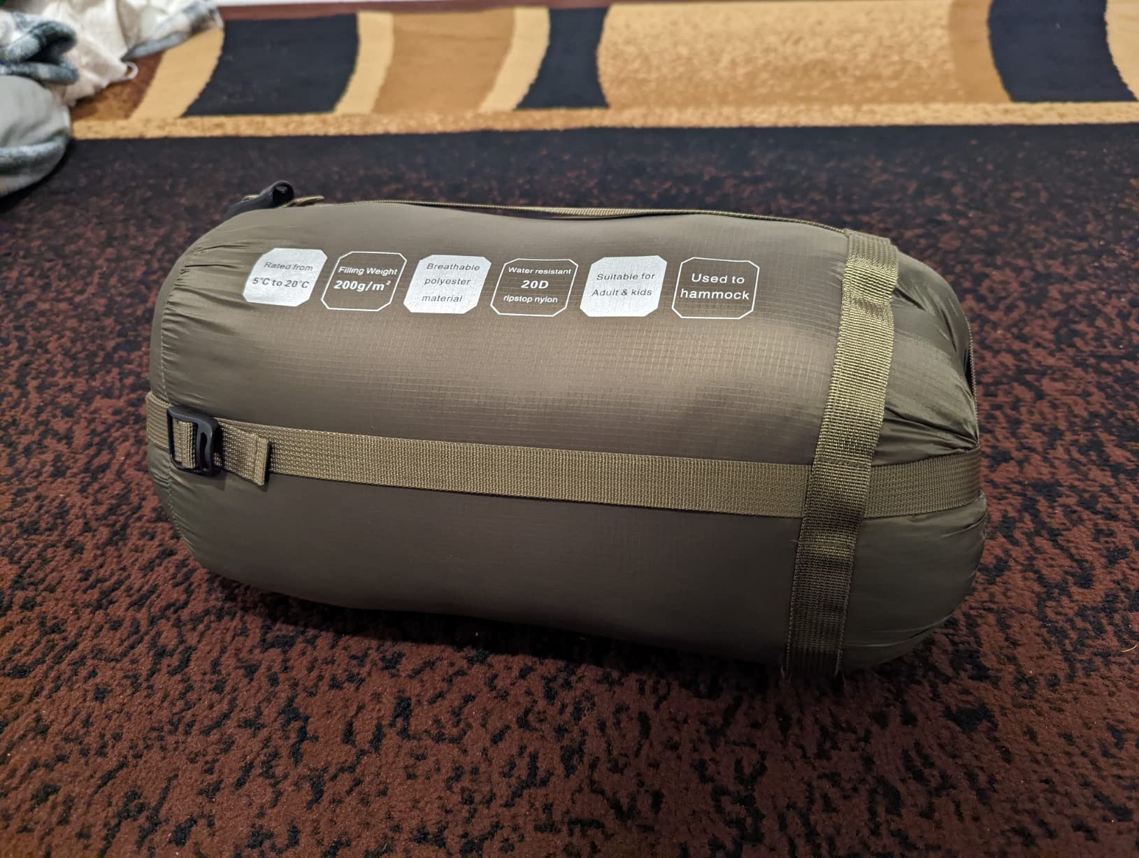 OneTigris Featherlite Ultralight Sleeping Quilt, Weighs 35oz, Warm Hammock Topquilt 40 Degree, with Footbox, Perfect for Outback Camping, Hiking, Backpacking and Hammocks - Customer Photo 1