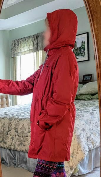 LOMON Raincoat Women Waterproof Long Hooded Trench Coats Lined Windbreaker Travel Jacket S-XXL - Customer Photo 5