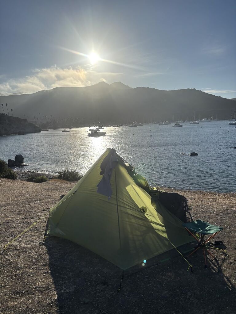 Night Cat Ultralight Tent 1 Person for Professional Backpacker Hiker 2 LBS Only Lanshan Backpacking Bivvy Ground Tent Heavy Rain Waterproof Trekking Pole Not Included - Customer Photo 2