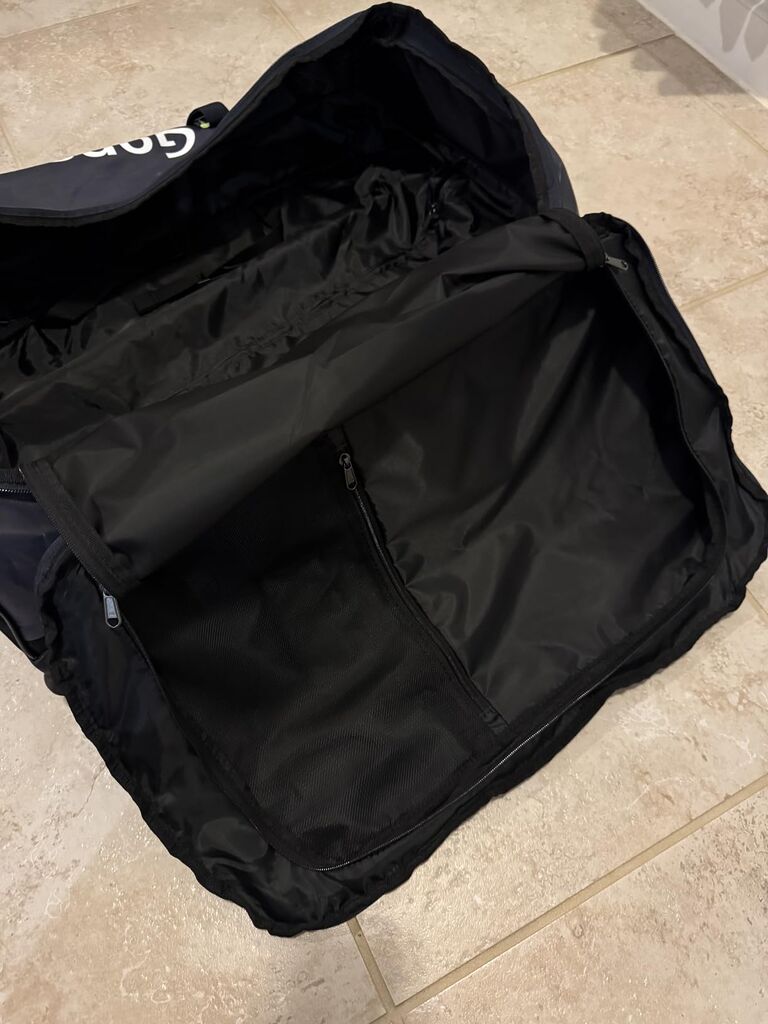 Gonex Rolling Duffle Bag with Wheels, 70L Water Repellent Wheeled Travel Duffel Luggage with Rollers 25 inch, Navy Customer Review Gonex Rolling Duffle Bag with Wheels, 70L Water Repellent Wheeled Travel Duffel Luggage with Rollers 25 inch, Navy - Customer Photo 2