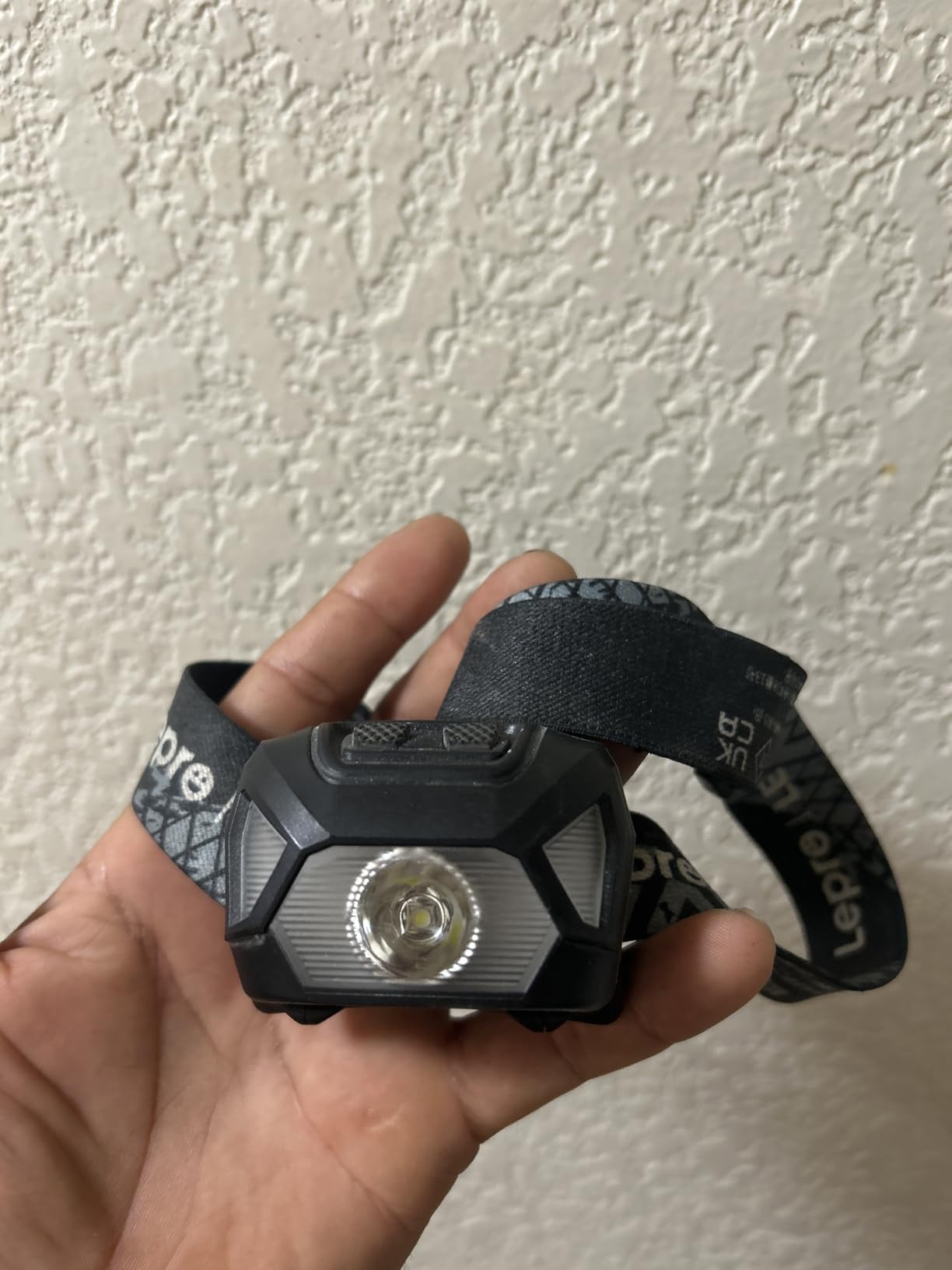 LE Headlamp Rechargeable, LED Head Lamp with 6 Modes for Camping & Hiking Gear Essentials, IPX4 Waterproof High Lumen Bright Headlight Flashlights with Adjustable Headband, USB Cable Include Customer Review LE Headlamp Rechargeable, LED Head Lamp with 6 Modes for Camping & Hiking Gear Essentials, IPX4 Waterproof High Lumen Bright Headlight Flashlights with Adjustable Headband, USB Cable Include - Customer Photo 3