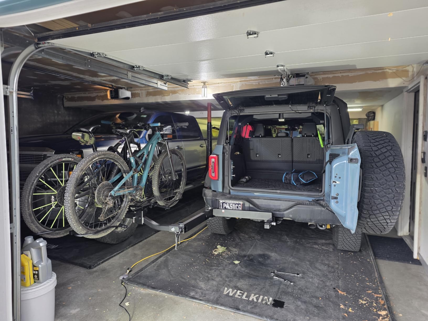 KUAT Pivot V2 Swing Away Bike Rack Extension | Durable Adjustable 90 & 120-Degree Swinging Bicycle Hauling 2