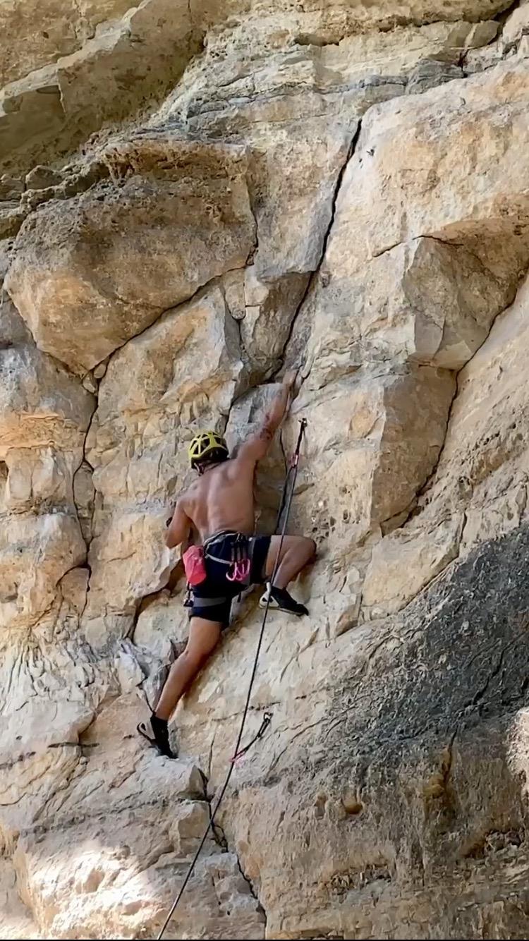 BLACK DIAMOND HotForge Hybrid Quickdraw Quickpack (6-Pack, 12cm) for Rock Climbing | Lightweight Aluminum Carabiners | Durable Dogbone | Smooth Clipping - Customer Photo 3