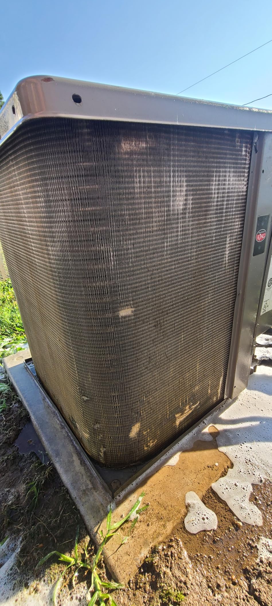 Foam Blaster AC Coil Cleaner for AC Unit | No Rinse Formula for Evaporators & Condensers | Neutral Citrus Scent - Customer Photo 1