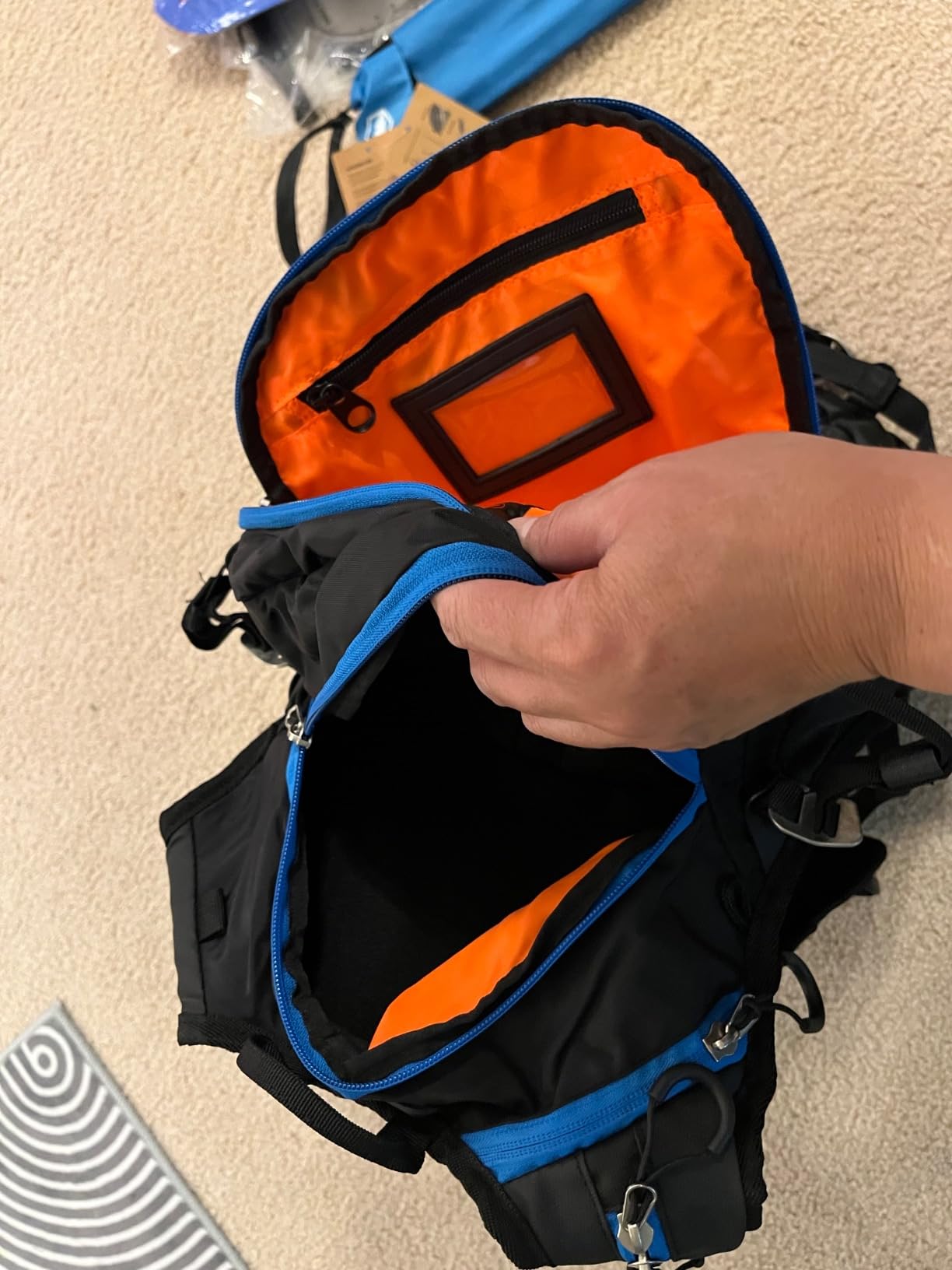 Core Avalanche Kit,Ski Backpack including Recco & Removable Back Protector, Hydration Bladder, Avalanche Shovel, Avalanche Probe, Backcountry Skiing, Snowboarding, Snowmobiling (Black) Customer Review Core Avalanche Kit,Ski Backpack including Recco & Removable Back Protector, Hydration Bladder, Avalanche Shovel, Avalanche Probe, Backcountry Skiing, Snowboarding, Snowmobiling (Black) - Customer Photo 2