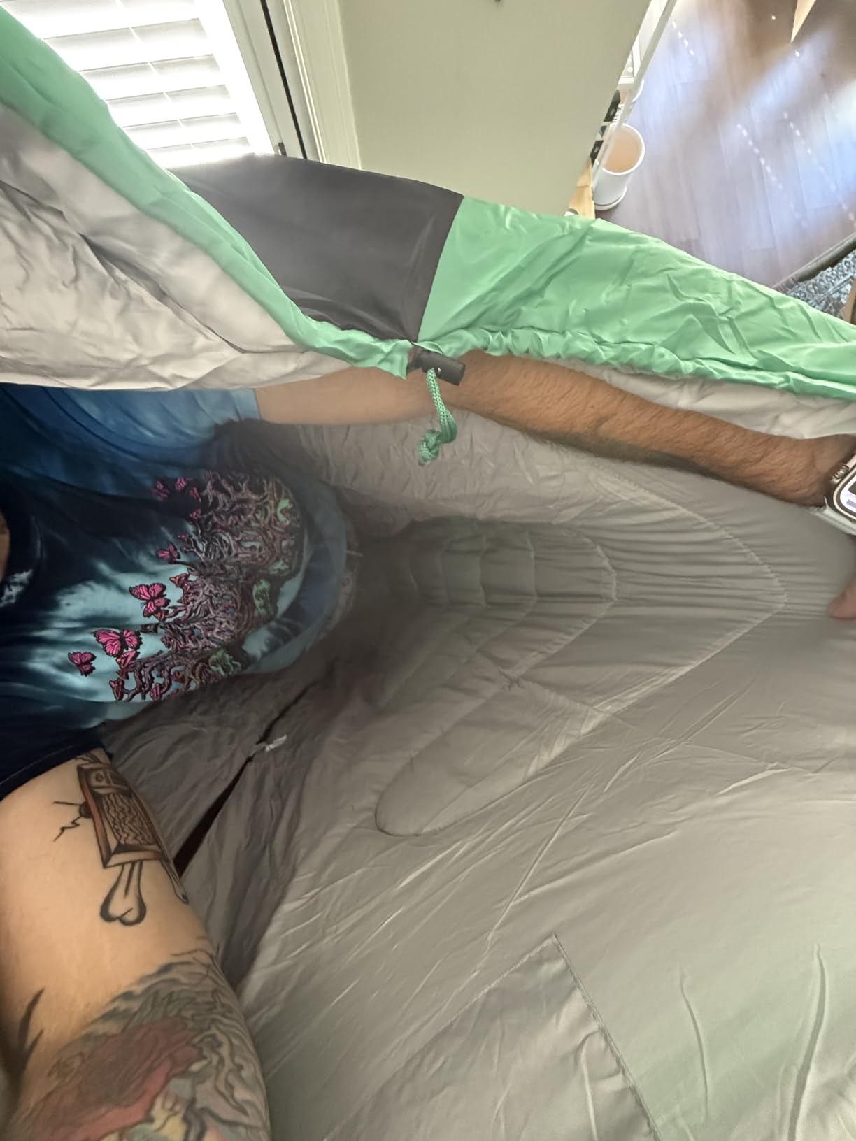 VENTURE 4TH Backpacking Sleeping Bag – XXL, Double and Single Sizes - Lightweight Warm & Cold Weather Sleeping Bags for Adults, Kids & Couples – Ideal for Hiking, Camping & Outdoor Adventures - Customer Photo 1