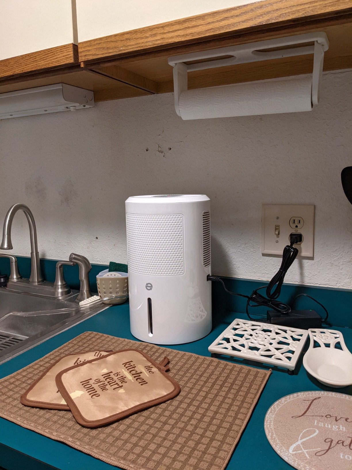 Eva-Dry EDV-2400 Compact and Powerful Dehumidifier | Eliminate Moisture | Energy Efficient | Quiet | Portable | Includes 3-Foot Drain Hose | Ideal for Home, Office, and RV - Customer Photo 1