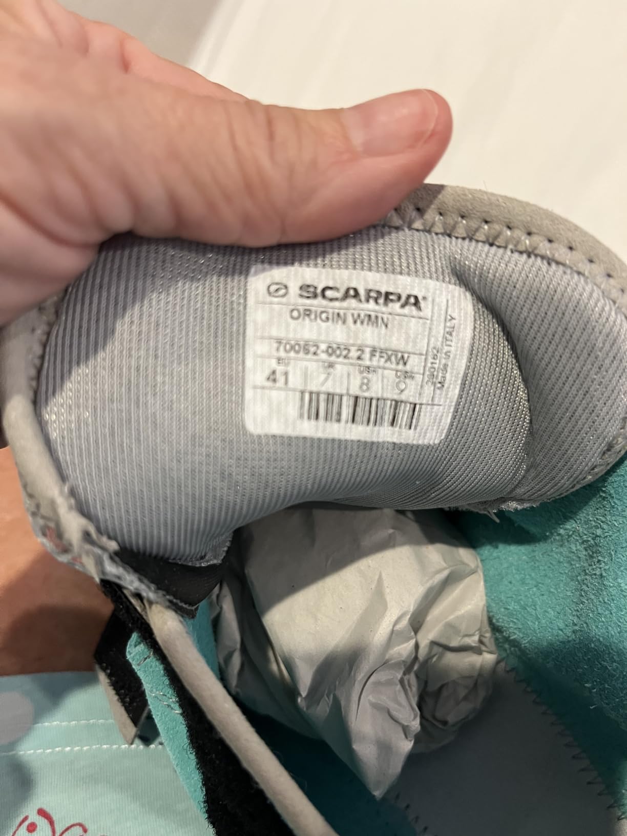 SCARPA Women's Origin Rock Climbing Shoes for Gym and Sport Climbing - Low-Volume, Women's Specific Fit - Customer Photo 2