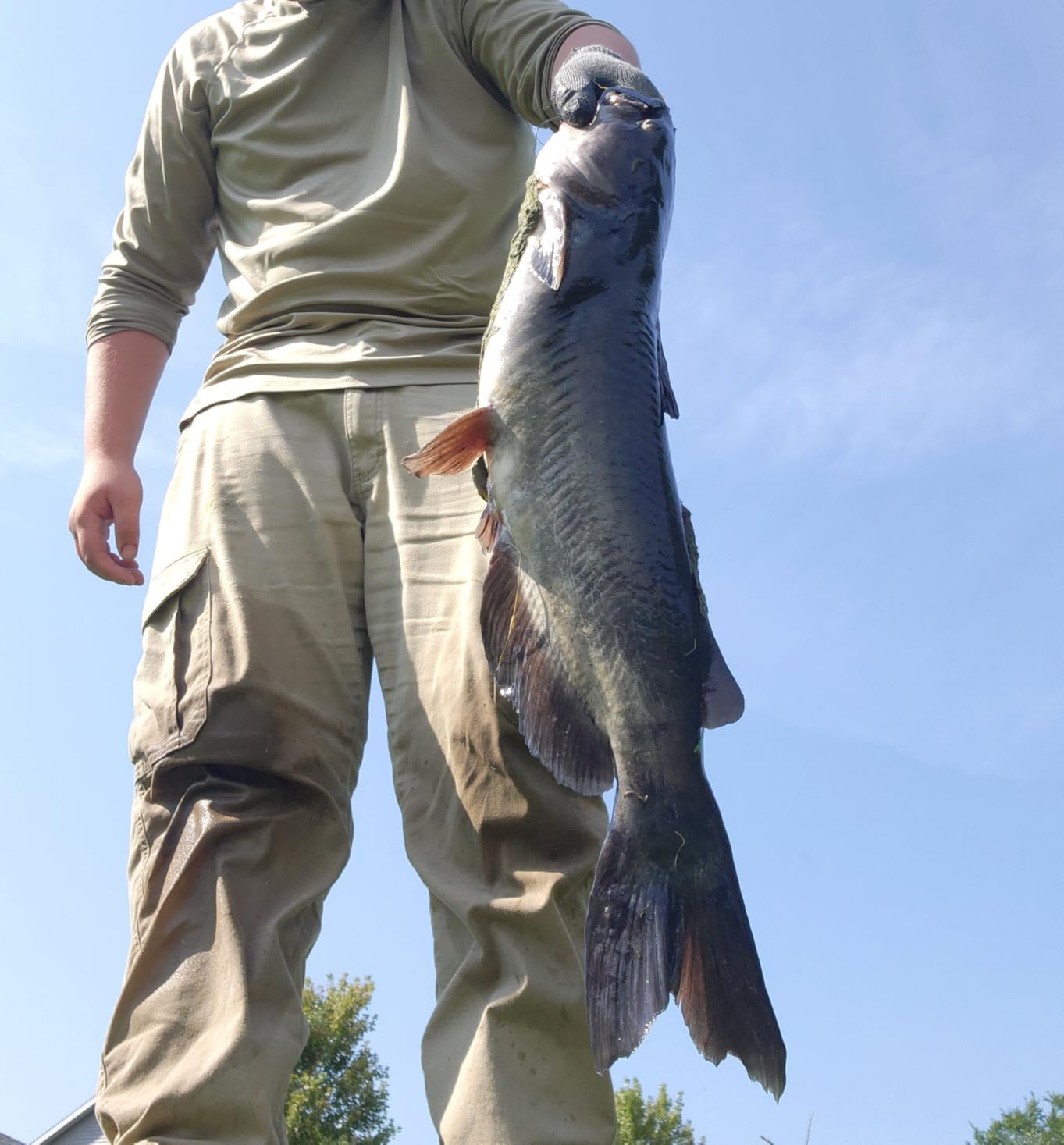 Roadbox UPF 50+ Fishing Shirts for Men, Long Sleeve UV Sun Protection Hoodie, Outdoor Hiking Running Swimming Rash Guard - Customer Photo 1