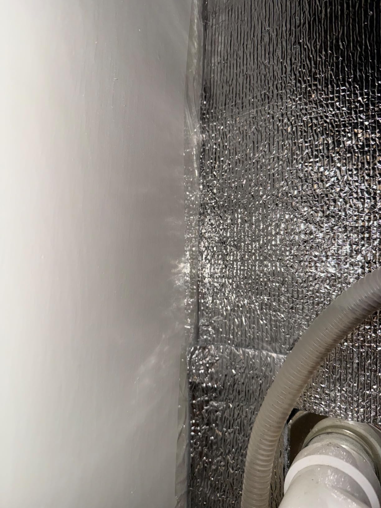 INSULATION MARKETPLACE SmartSHIELD -3mm 24inx50Ft ReflectiveINSULATION roll, Foam Core Radiant Barrier, ThermalINSULATION Shield - Engineered Foil - Customer Photo 2