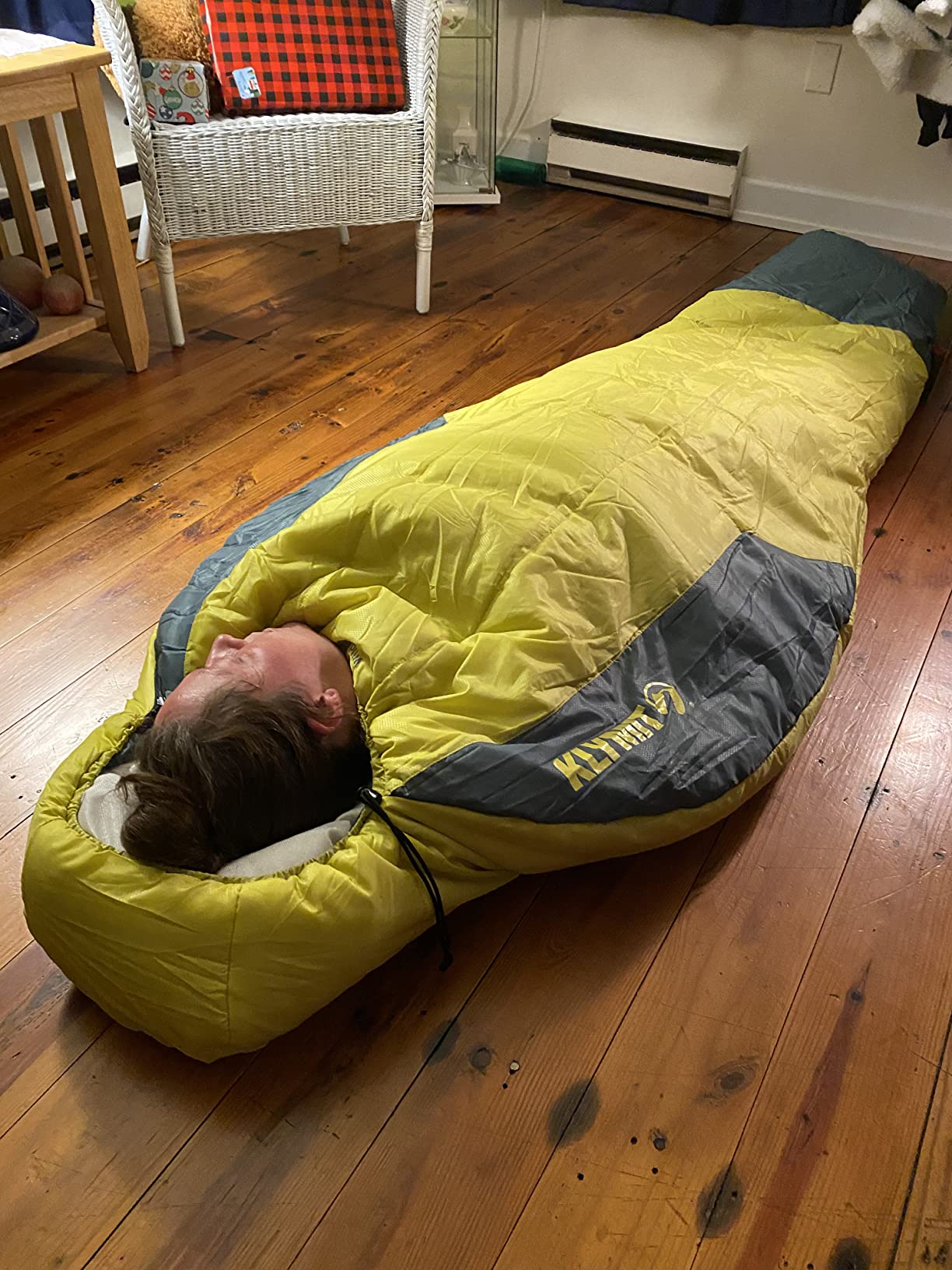 Klymit Sleeping-Bags KLYMIT Wild Aspen Lightweight Mummy Sleeping Bag, Best Gear for Cold Weather Camping, Hiking, Backpacking, Pair with Static V Sleeping Pad (Size Regular to XL) - Customer Photo 1