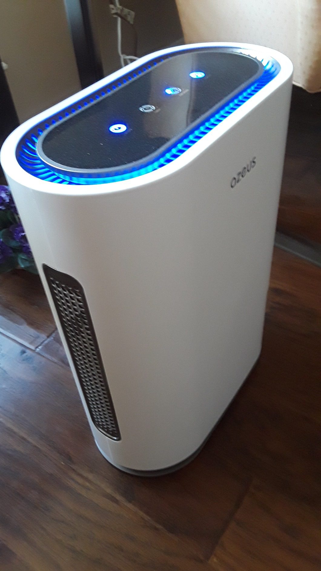 AZEUS True HEPA Air Purifier for Home, Up to 2160 sq ft Large Room, UV light | Ionic Generator | Office or Commercial Filter 99.97% Pollen Smoke Dust Pet Dander Auto Mode Sensor - Customer Photo 3
