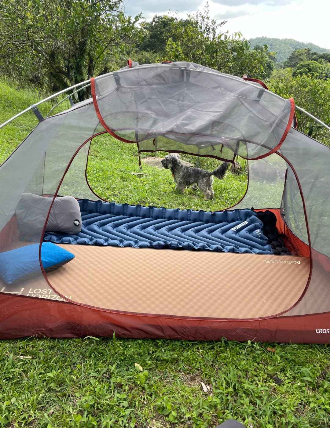 KLYMIT STATIC V Sleeping Pad, Lightweight, Outdoor Sleep Comfort, Best Camping Gear for Backpacking and Hiking, Inflatable Camping Mattress - Customer Photo 1