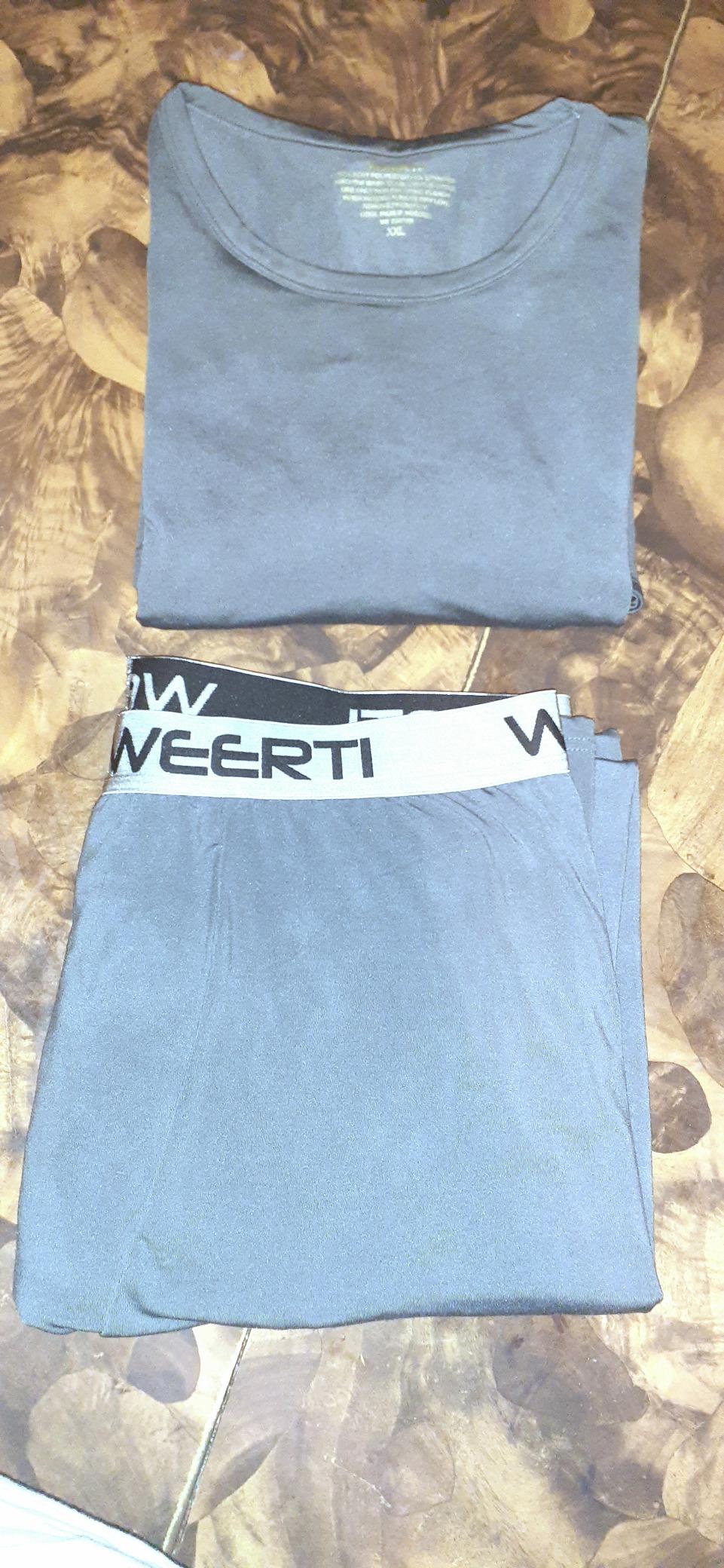 WEERTI Thermal Underwear for Men Long Johns with Fleece Lined Base Layer Men Cold Weather Top Bottom - Customer Photo 2