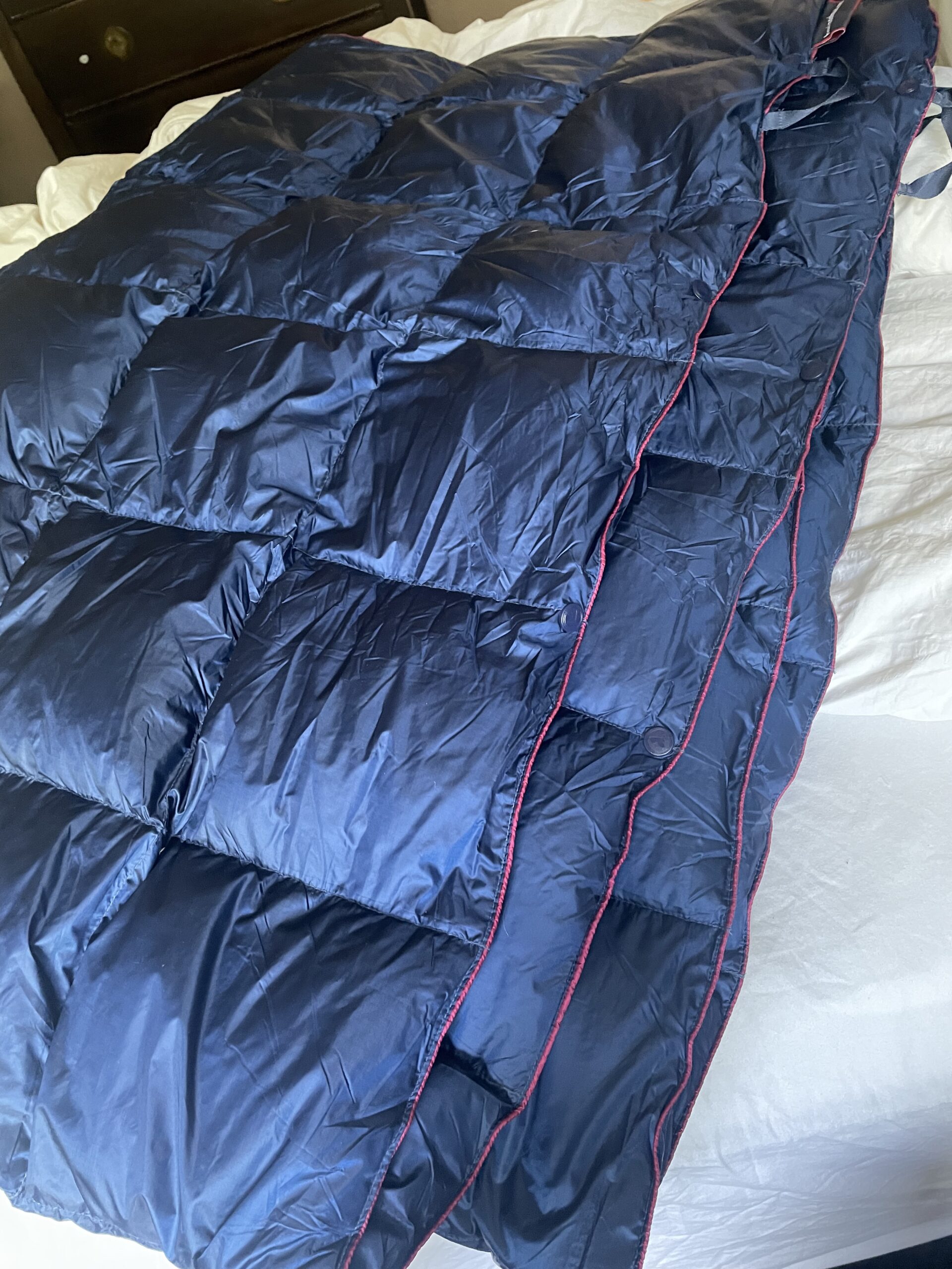 Horizon Hound Down Camping Blanket - Outdoor Travel Quilt | Sustainable, Insulated, Lightweight & Warm Gear for Sleep, Camping, Stadium, Hiking & Festivals | Water Resistant, Packable & Compact - Customer Photo 2