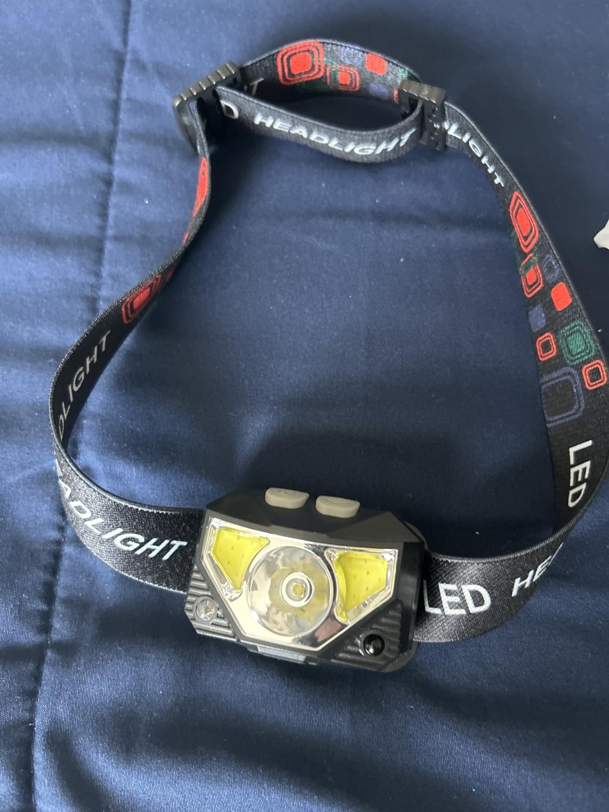 LHKNL Headlamp Flashlight, Lumen Ultra-Light Bright LED Rechargeable Headlight with White Red Light, 2-Pack Waterproof Motion Sensor Head Lamp,8 Modes for Outdoor Camping Running Hiking Fishing Customer Review LHKNL Headlamp Flashlight, Lumen Ultra-Light Bright LED Rechargeable Headlight with White Red Light, 2-Pack Waterproof Motion Sensor Head Lamp,8 Modes for Outdoor Camping Running Hiking Fishing - Customer Photo 4