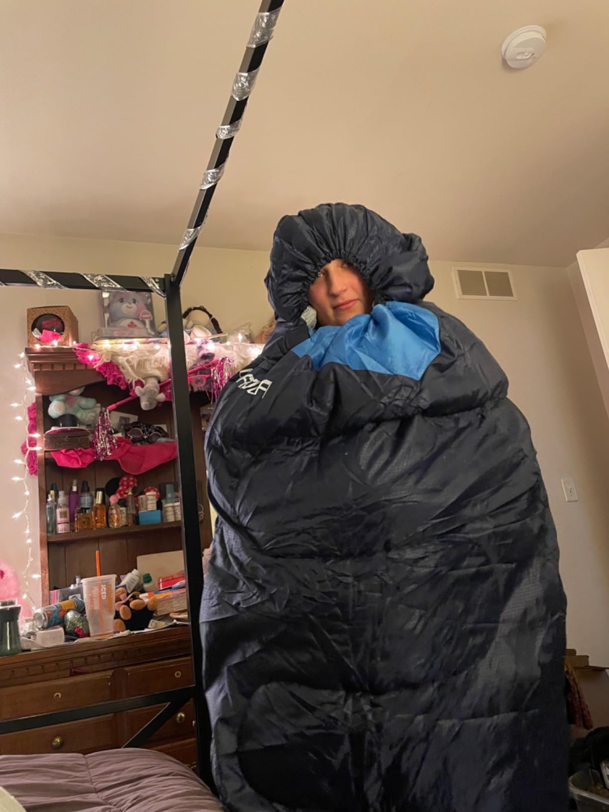 Sleeping Bags for Adults Cold Weather - 20 Degree Big&Tall Size Backpacking Lightweight Waterproof for Girls Boys Mens Teen Women for Camping Hiking Outdoor Travel Hunting with Compression Bags - Customer Photo 3