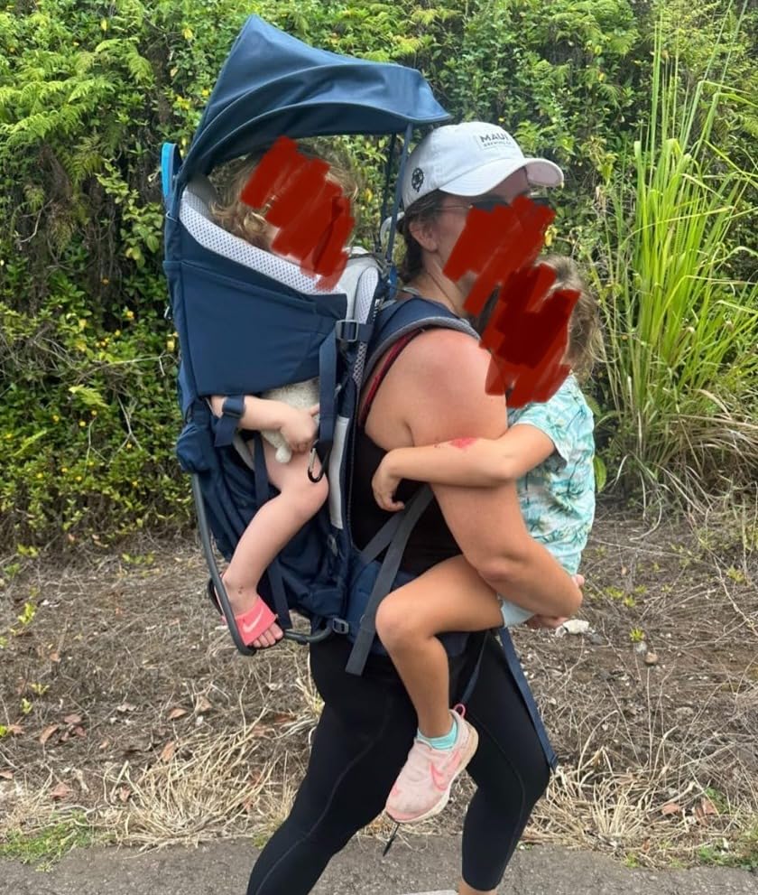 Deuter Kid Comfort Child Carrier and Backpack for Travel & Hiking with Toddlers - Customer Photo 2