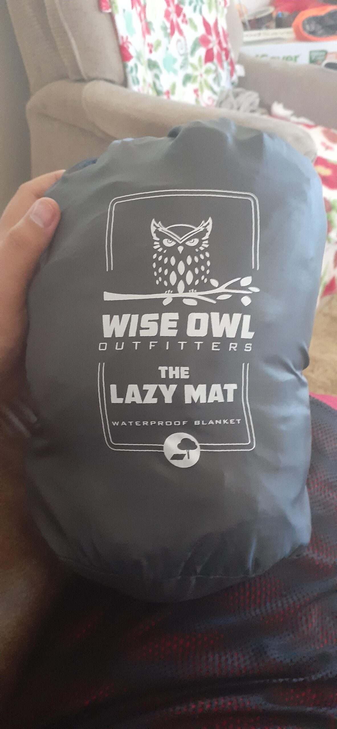 Wise Owl Outfitters Outdoor Camping Blanket – Lightweight Packable Puffy Quilt for Backpacking, Hiking & Travel – Warm Water Resistant Blanket for Cold Weather Camping - Customer Photo 2