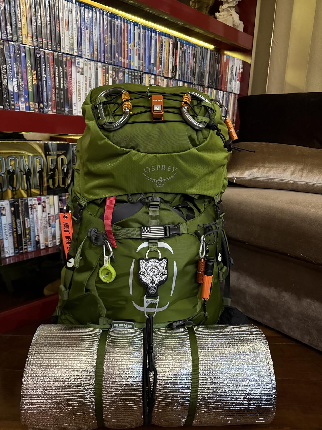 Osprey Aether 65L Men's Backpacking Backpack, Black, L/XL - Customer Photo 2