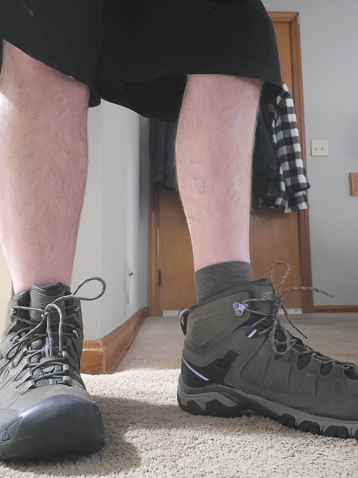 Darn Tough (Style 1991) Men's 1/4 Sock Lightweight with Cushion Hike Trek Sock - Customer Photo 4