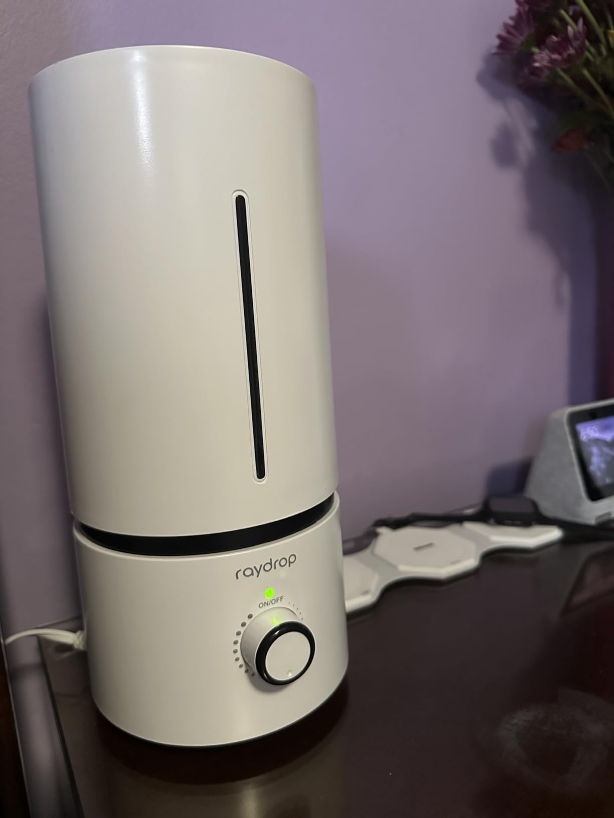 raydrop Humidifiers for Bedroom, Cool Mist Humidifiers for Babies, 1.70L Quiet Ultrasonic Humidifier, Space-Saving, Filterless, Auto Shut Off - (0.45 Gallon, US 110V) - Customer Photo 1