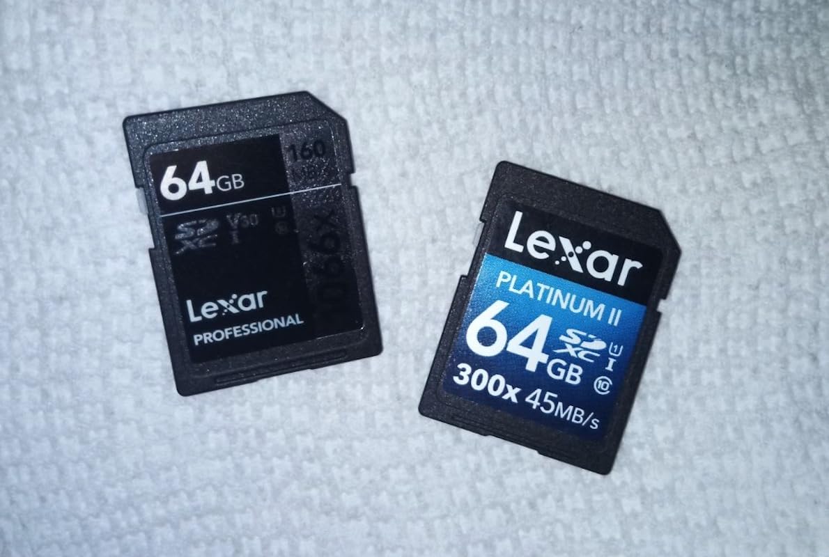 Lexar 64GB Professional 1066x SD Card, UHS-I, C10, U3, V30, Full HD, 4K, Up To 160MB/s Read SDXC Memory Card, for DSLR & Mirrorless Cameras (LSD1066064G-BNNNU) - Customer Photo 2