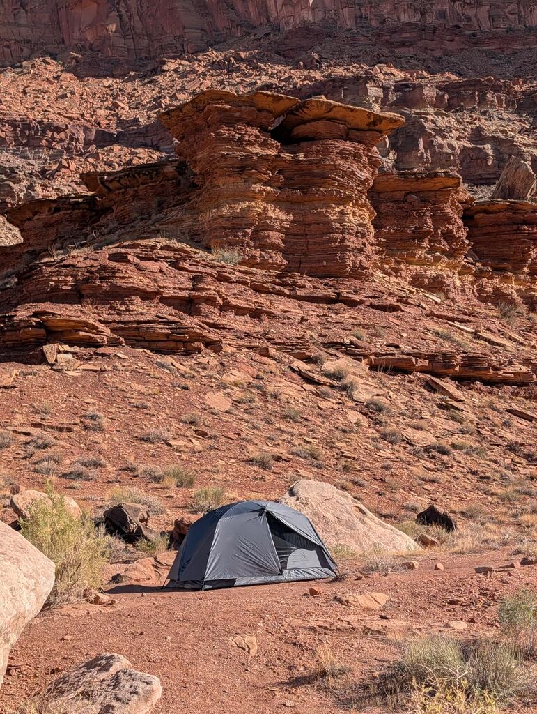 OneTigris COSMITTO 2 Person Backpacking Tent Shelter- Free Standing Lightweight Waterproof 3 Season Camping Tent for Outdoor Hiking Mountaineering - Customer Photo 1