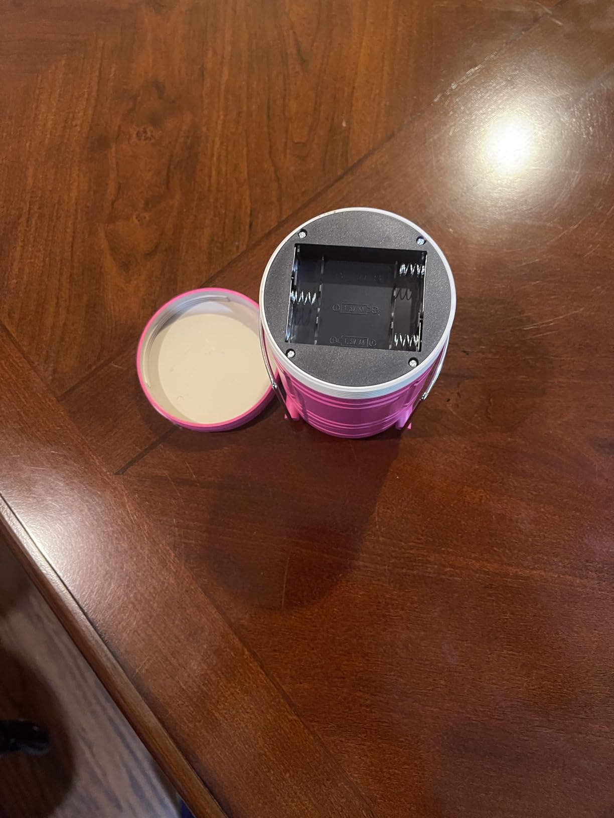 Lichamp LED Camping Lantern, 4 Pack Battery Powered Flashlight for Power Outages, Portable Collapsible Hanging Light Essential for Home, Outdoor, Emergency Lamp Survival Kit Gear for Hurricane, Gray - Customer Photo 1