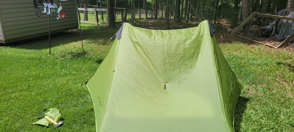 Ultralight Tent 3-Season Backpacking Tent 1 Person/2 Person Camping Tent, Outdoor Lightweight LanShan Camping Tent Shelter, Perfect for Camping, Trekking, Climbing, Hiking - Customer Photo 2