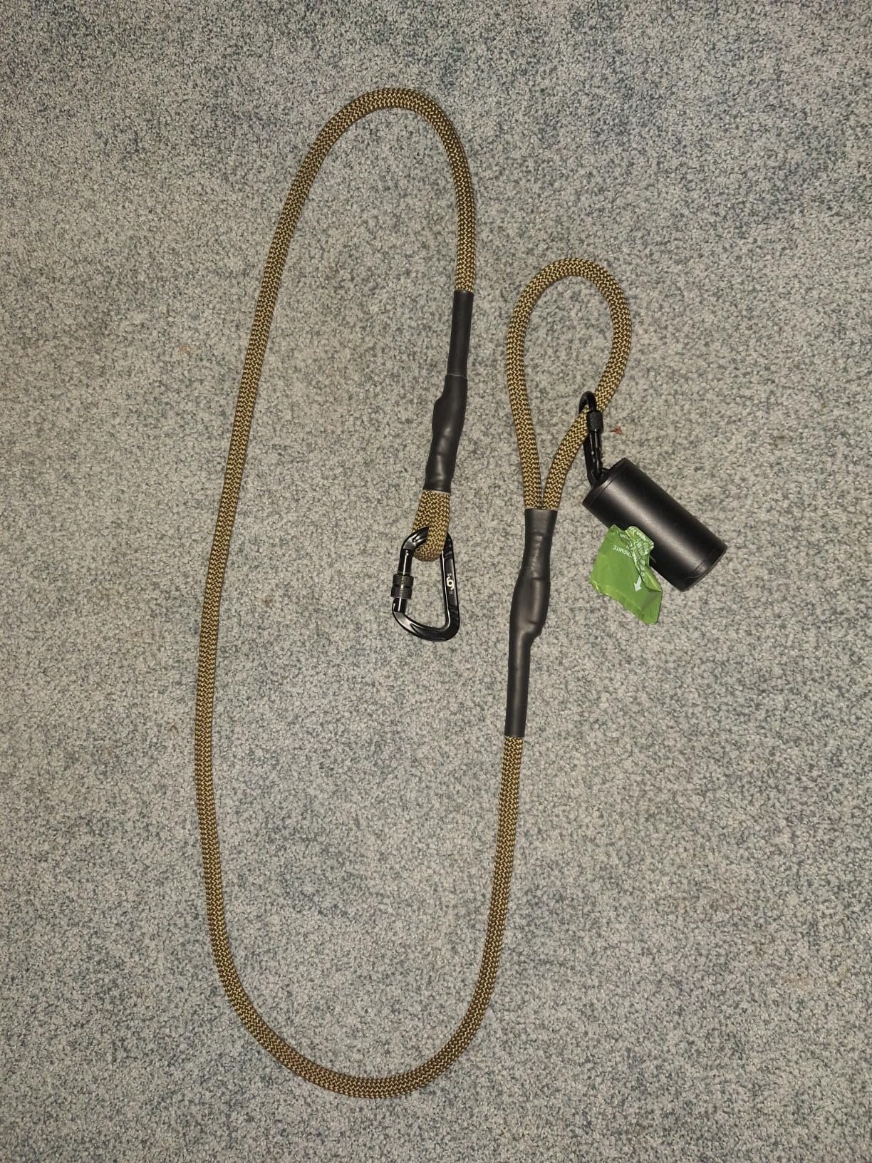 AOLEBA 10.5 mm Static Climbing Rope 10M(32ft) 20M(64ft) 30M(96ft) 50M(160ft) 70M(230ft) Outdoor Rock Climbing Rope, Escape Rope Ice Climbing Equipment Fire Rescue Parachute Rope - Customer Photo 2